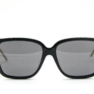 NEW GUCCI GG0599SA 001 BLACK/GREY AUTHENTIC SUNGLASSES 56-16-145 GUCCI Black/Gray Lens 56-16-145MM Women main image 3